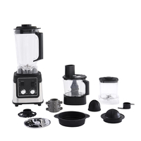Robot culinaire multifonction 3-en-1 avec minuteur, mixeur en acier inoxydable, vente en gros, commande en gros, OEM ODM disponible pour la maison