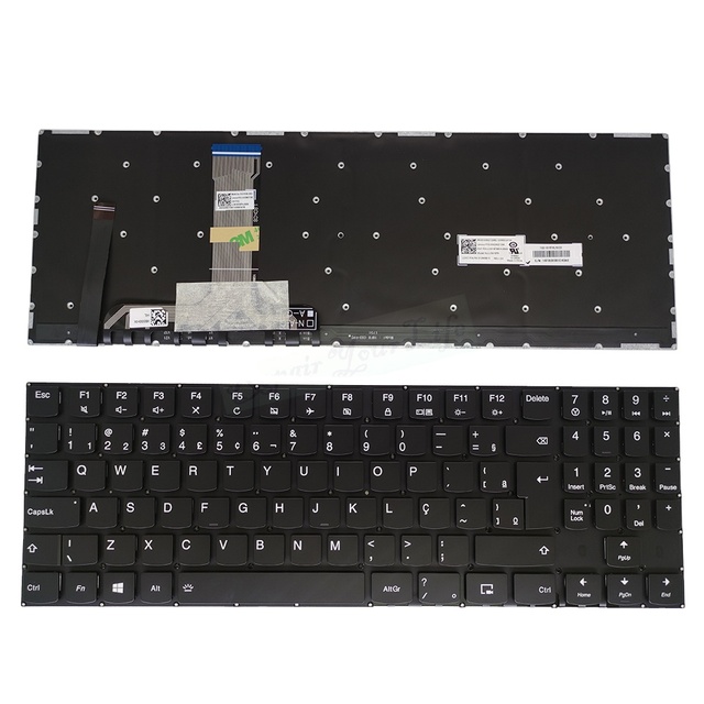 BR Brazilian RGB Backlit Keyboard for Lenovo Legion Y520 Y520-15KB R720 Y720 15IKB Portuguese Colorful Keyboard Backlight