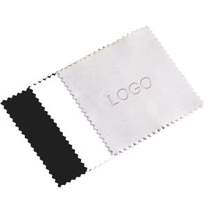 व्यक्तिगत माइक्रोफाइबर पॉलिश कपड़े सोने के चांदी के गहने साफ कपड़े - Product Image 5