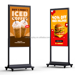 55 "65" 75 "Tầng Thường Vụ Độ Sáng Cao <span class=keywords><strong>Media</strong></span> Player 4K Độ Phân Giải Trong Nhà Kỹ Thuật Số Biển LCD Hiển Thị Màn Hình Cửa Sổ Hiển Thị - Product Image 1