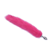 Outlet Long Fox Mental Anal Plug Juego de rol Animal Flirting Tools Tail Sex Toy para pareja