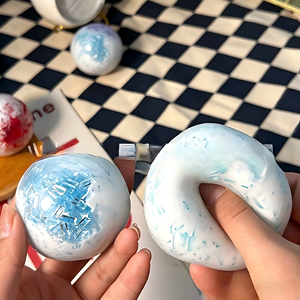 Gradient Stress <b>Ball</b> <b>Squeeze</b> Toy Colorful Handmade Squishy Fidget Toy Decompression <b>Ball</b> for Kids & Adults Stress Relief - Product Image 6