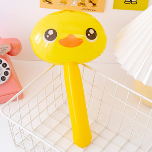 <span class=keywords><strong>Jouet</strong></span> Marteau Gonflable pour Enfants, Bâton de Frappe en Forme de <span class=keywords><strong>Ballon</strong></span> de Dessin Animé avec Sifflet et Clochette, Accessoire de Punition en Plastique Durable - Product Image 6