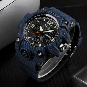 DF Green camouflage S04 Students Men Outdoor Sports Watches <b>Rugged</b> Durable Camouflage Co Lors <b>Large</b> Face Waterproof - Product Image 4