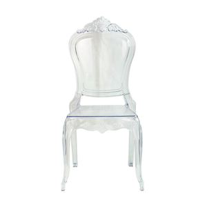 Tissu En Métal <span class=keywords><strong>Doré</strong></span> Transparente En Plastique Moderne de Mariage <span class=keywords><strong>Chiavari</strong></span> Phénix Blanc Chaises En Résine - Product Image 4