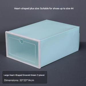 <span class=keywords><strong>Caja</strong></span> de Almacenamiento de Zapatos Apilable al por Mayor, Organizador de Zapatos Transparente y Reforzado, Zapatero de Plástico - Product Image 5