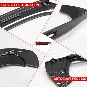 สปอยเลอร์หลังคาร์บอนไฟเบอร์แห้งสไตล์ MSY รุ่นขายดีที่สุดสำหรับ Ferrari SF90 - Product Image 3