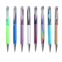 Stylo à bille personnalisé de luxe, en or Rose, Slim, 1 pièce, Promotion, Laser, fournitures d'hôtel fines, stylo de Promotion