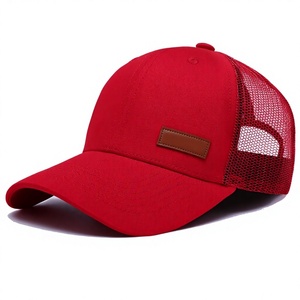 Casquette Trucker en Maille Jaune Zichang Cap Industry, 6 Panneaux, Réglable, Unisexe, Décontractée, Printemps-Été - Product Image 3