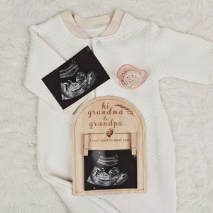 <span class=keywords><strong>Cadre</strong></span> <span class=keywords><strong>photo</strong></span> ultrasonique en bois double face vertical, idéal pour annoncer la grossesse ou la <span class=keywords><strong>naissance</strong></span> d'un bébé, ornement décoratif - Product Image 3