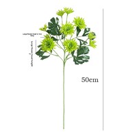 Buket Bunga Gerbera Sutra Buatan Berkualitas Tinggi untuk Dekorasi Ruangan, Kamar Tidur, Grosir, Ukuran Kecil, Natal, Paskah