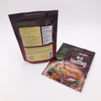 Embalaje personalizado de grado alimenticio para pollo, bolsa de soporte para pollo entero con cremallera