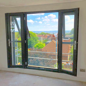 การออกแบบหน้าต่างอลู<span class=keywords><strong>มิ</strong></span><span class=keywords><strong>เนียม</strong></span>บานคู่แบบแกว่งเปิดสไตล์เปิดในแนวนอนแบบแข่งขันได้ - Product Image 1