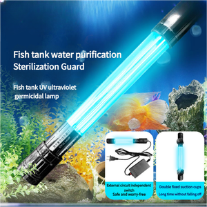 Lámpara Esterilizadora Ultravioleta Sumergible, Luz UV <span class=keywords><strong>para</strong></span> Desinfección de Agua <span class=keywords><strong>para</strong></span> <span class=keywords><strong>Acuarios</strong></span>, <span class=keywords><strong>Estanques</strong></span> de Peces, Tanques, Hogar, Eléctrica - Product Image 3