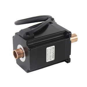HANPOSE 57 مزدوجة رمح محرك متدرج 4.0A 2.0N.<span class=keywords><strong>M</strong></span> 57HK76-1530-SZ النحاس ل 3D CNC دودة عجلة متفوقا جوفاء رمح محرك متدرج - Product Image 1