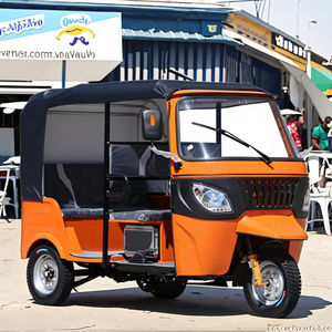 Motor Tricycle Tuk Tuk Manot Bermesin Bensin 200cc, Bodi Terbuka, 6 Penumpang, Kecepatan Tinggi, untuk Angkutan Barang - Product Image 6