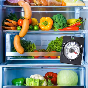 Nouveau thermomètre de réfrigérateur SW en acier inoxydable, thermomètre de table pour appareils de stockage à <span class=keywords><strong>basse</strong></span> température en cuisine, garde les aliments frais - Product Image 5