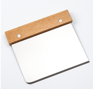 Tay Cầm Bằng Gỗ Cắt Bột Chuyên Nghiệp Sáng Tạo Kem Cạp Bánh Bột Cắt Dụng Cụ Làm Bánh - Product Image 5