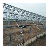 Dernière Technologie Couverture de Serre Monospan pour l'Agriculture Légumière Serre Tunnel Commerciale avec Matériau en Film