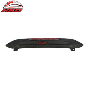 Convient pour Honda Fit 2006-2008, becquet de toit style LED, noir mat - Product Image 2