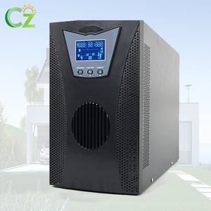 1KVA 2KVA 3KVA Single phase tần số cao trực tuyến UPS tinh khiết Sine Wave LCD + LED hiển thị đôi chuyển đổi máy chủ - Product Image 1