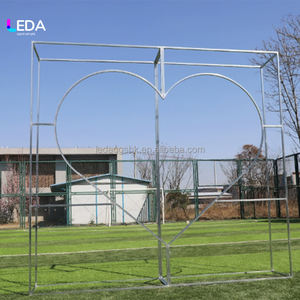 LEDA Nouvelle Arrivée Élégante Décoration de Plafond en Tissu Rouge en Forme de Cœur pour Mariage et Fête avec Personnalisation - Product Image 4