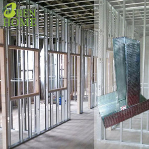 <span class=keywords><strong>Profil</strong></span>és et rails de cloison sèche <span class=keywords><strong>en</strong></span> métal durables et économiques pour la construction hôtelière, design moderne, longueur personnalisable - Product Image 2