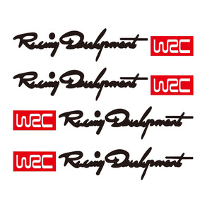 Pegatinas para coche, pegatinas reflectantes grabadas para carrocería, pegatinas de dos colores para manillar <span class=keywords><strong>WRC</strong></span> - Product Image 5