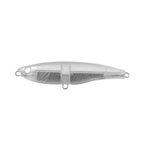 Señuelo de pesca en blanco sin pintar de 105 mm y 48 g, tipo minnow de superficie, pencil, crankbait duro <span class=keywords><strong>Yozuri</strong></span>, popper de sublimación para muskellunge, cuerpo de superficie. - Product Image 1