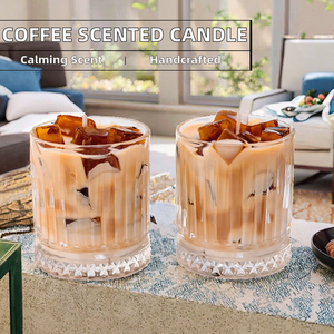 El Yapımı Soya Balmumu Kahve Kokulu Modern Votif Mum Düğün Cadılar Bayramı Şükran Günü Noel Ev Dekorasyonu İçin - Product Image 2