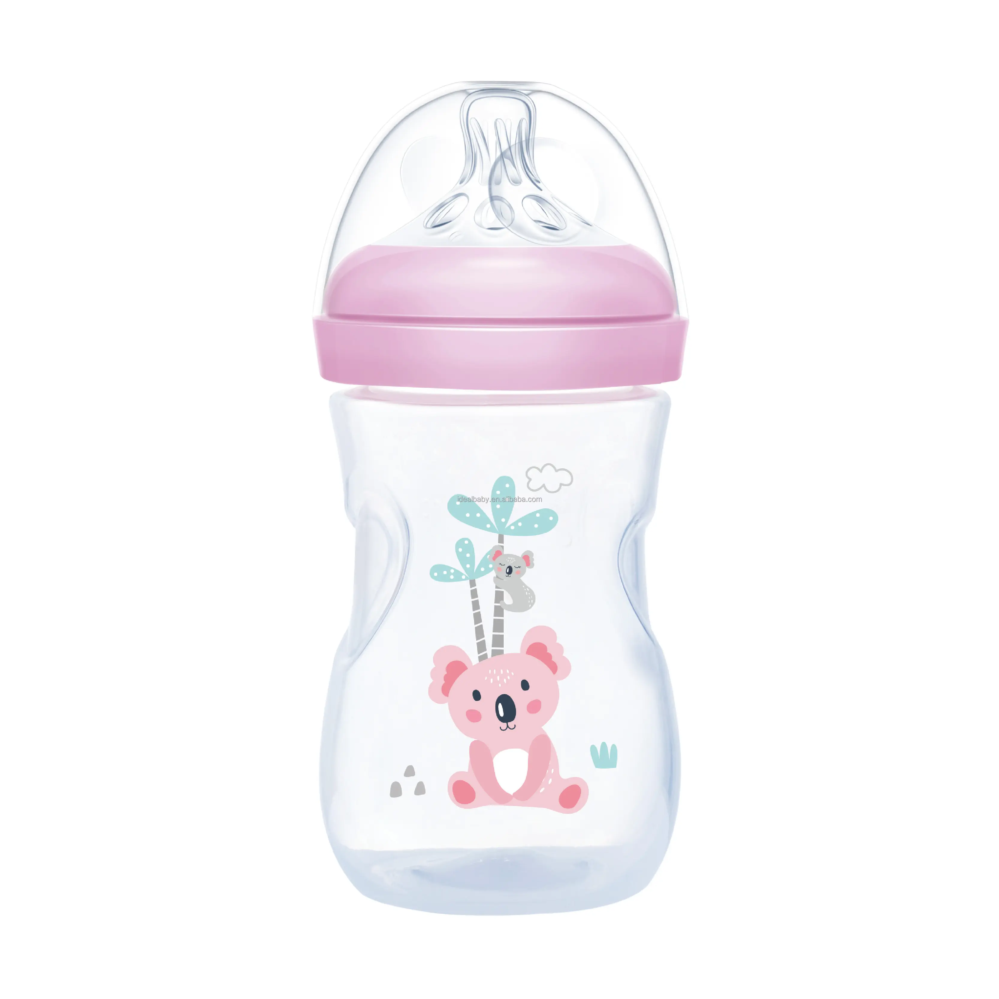 Diskon besar 8oz/240ml botol bayi leher lebar PP, botol susu bayi, botol susu bayi bebas BPA
