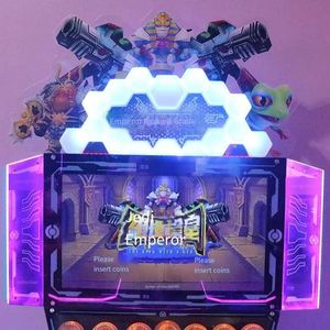 Máquina de juego de disparos interactiva operada con monedas para uso comercial Guangzhou Niu Niu, con manivela y experiencia para dos jugadores con pistola - Product Image 4