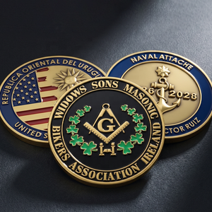 Moneda de Oro Personalizada de Fábrica, Moneda de Oro de Recuerdo con Grabado Personalizado - Product Image 5