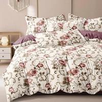 Parure de lit africaine vibrante 3 pièces, taille King Size, 1 drap plat, 2 taies d'oreiller, haute qualité