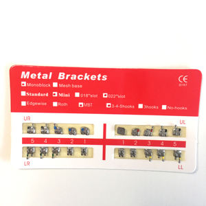 Tanas Dentaire Bon Prix Bondable Maille Base Monobloc Supports Orthodontiques Ortho Bretelles Supports Dentaires Orthodontique - Product Image 4