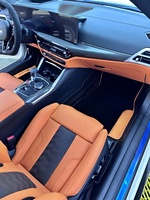 Tapis de sol M Performance en tissu velours pour BMW M2 M3 M4 M5 Série G80 G82 G87 F95 F96 F97 F98 X3M X4M X5M