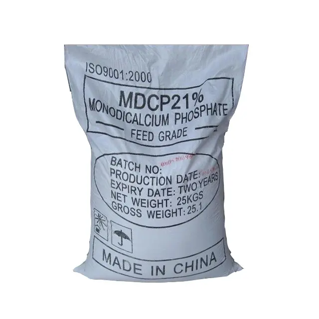 Aditivo Alimentar Animal Feed Grade Mono Dicálcico Fosfato Grânulo 21% 22% MDCP