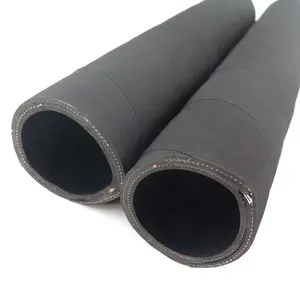 10Bar Flexible Hydraulic Rubber Suction And Discharge Material Hose Abrasive Blasting Suppliers