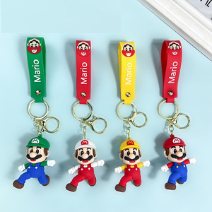 Llaveros Personalizados Promocionales de PVC con Figura 3D de <span class=keywords><strong>Mario</strong></span> Bros, Lindos Regalos para Niños - Product Image 4
