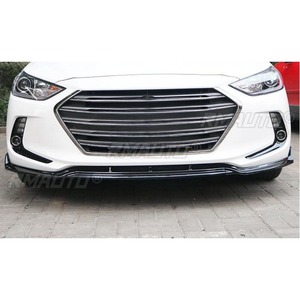 สปอยเลอร์กันชนหน้ารถยนต์ 3 ชิ้น ชุดแต่งสำหรับ Hyundai Elantra ฝาครอบป้องกันกันชน อุปกรณ์ตกแต่งรถยนต์ - Product Image 3