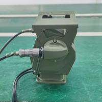 Caméra de surveillance CCTV, protection IP66, mini PTZ, alliage d'aluminium, mode DC12V, RS485 RJ45 pour caméra réseau
