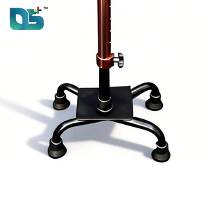 Béquille réglable à quatre pieds en alliage d'aluminium avec base en tube de fer pour adultes - Product Image 4