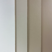 Contreplaqué mélaminé imperméable 9 mm 4x8 pieds, qualité E1, laminé avec surface grain de bois brillant pour la fabrication d'armoires et la conception de meubles