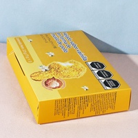 Impression de boîte personnalisée ISO FSC RoHS recyclés estampage à chaud en relief CMJN carton papier sel de mer boîte