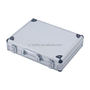 OEM Custom Size argento duro in alluminio portautensili pesante strumento e attrezzatura porta valigetta con imbottitura in schiuma - Product Image 3