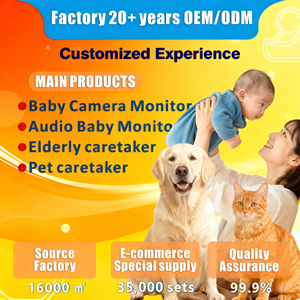 Moniteur Bébé Intelligent WiFi Tuya KT-599S avec Écran IPS 5 Pouces, 1080P, PTZ, Suivi IA, Audio Bidirectionnel, Vision Nocturne et Détection de Mouvement pour Bébés - Product Image 5