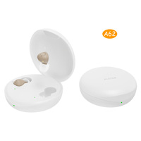 Austar A6 - Aides auditives rechargeables miniatures invisibles numériques avec analyse intelligente 12 canaux, batterie ultra-robuste 100H