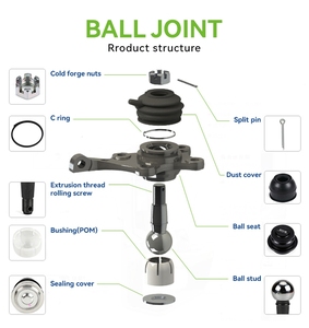 מערכת מתלים אוטומטית עם מפרק כדורי BJ-11024 TOMOI עבור אופל אסטרה-H.06-14 מק\\\"ט מקורי 93190907 - Product Image 2
