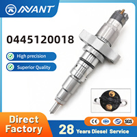 Inyector Diesel NANT 0445120018 para Válvulas de Inyección del Conjunto del Motor