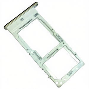 Bandeja para tarjetas Sim y Micro SD para Samsung Galaxy A51 5G A516B Plata - Product Image 2